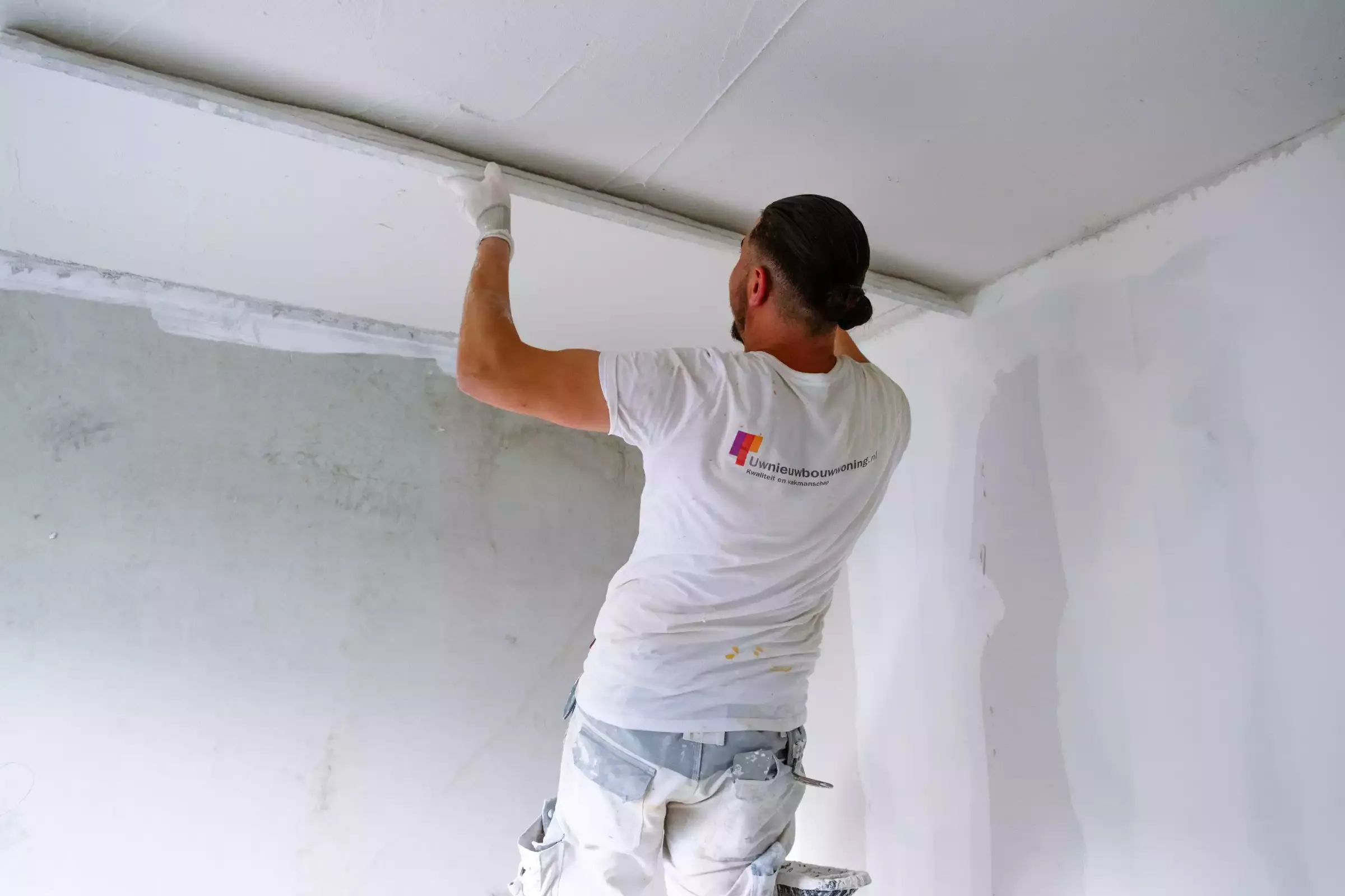 freecompress-Plafond-stuc-egaliseren